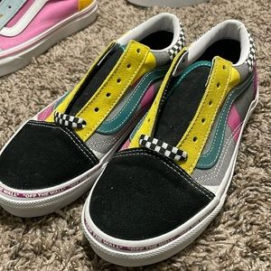 Colorful Patterned Old Skool Vans